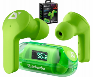 Sluchátka Bluetooth TWINS 916 ZELENÁ