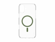 CARE by PanzerGlass Urban Combat - Zadní kryt pro mobilní telefon - kompatibilita s MagSafe - termoplastický polyuretan (TPU), polykarbonát (PC), oleofóbní povrch - pikantní zelená, průhledná - pro Ap