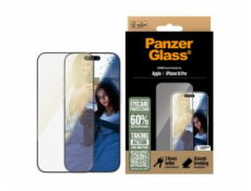 PanzerGlass Eyecare - Ochrana obrazovky pro mobilní telefon - ultra široký tvar - sklo - barva rámu černá - pro Apple iPhone 16 Pro