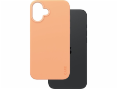 CARE by PanzerGlass - Zadní kryt pro mobilní telefon - kompatibilita s MagSafe - termoplastický polyuretan (TPU), polykarbonát (PC), oleofóbní povrch - broskvová jemná chlupatost - pro Apple iPhone 16