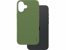CARE by PanzerGlass - Zadní kryt pro mobilní telefon - kompatibilita s MagSafe - termoplastický polyuretan (TPU), polykarbonát - zelená - pro Apple iPhone 16 Plus