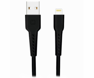 Swissten datový kabel usb / lightning 1,0 m černý