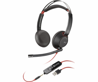 Poly Blackwire C5220 - Blackwire 5200 series - náhlavní s...