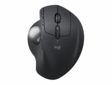 Logitech Ergo Series MX Ergo S - Kulový ovládač - ergonomický - pokročilý - optický - 8 tlačítka - bezdrátový - Bluetooth, 2.4 GHz - USB přijímač Logitech Logi Bolt - grafit