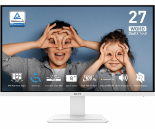MSI monitor PRO MP273QW E2, 27  IPS/2560 x 1440 (WQHD)/10...