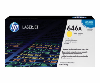 HP 646A - ?lutá - originální - LaserJet - kazeta s barviv...