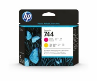 HP 744 - ?lutá, purpurová - tisková hlava - pro DesignJet...
