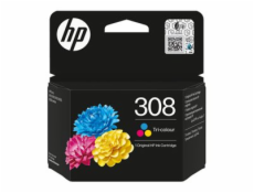 HP 308 - Azurová, purpurová, žlutá - originální - pouzdro - inkoustová cartridge