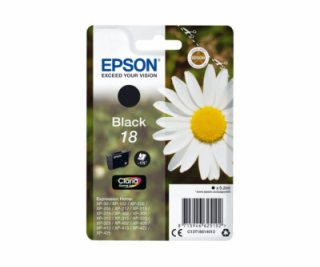 Epson 18 - 5.2 ml - černá - originální - blistr s RF / ak...