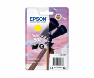 Epson 502 - 3.3 ml - žlutá - originální - blistr s RF / a...