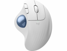 Logitech Ergo Series ERGO M575S - Kulový ovládač - ergonomický - optický - 5 tlačítka - bezdrátový - Bluetooth, 2.4 GHz - USB přijímač Logitech Logi Bolt - krémová