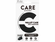 CARE by PanzerGlass - Pouzdro s klopou pro mobilní telefon - s hliníkovým stojánkem - veganská kůže - pro Samsung Galaxy A16, A16 5G