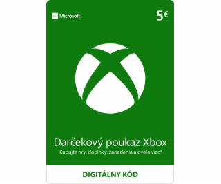 ESD XBOX - Dárková karta Xbox 5 EUR