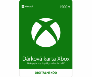 ESD XBOX - Dárková karta Xbox 1500 Kč