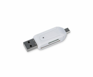 Čtečka paměťových karet USB OTG Forever pro MicroSD a SD