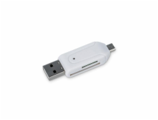 Čtečka paměťových karet USB OTG Forever pro MicroSD a SD