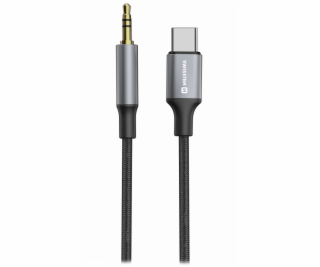 Swissten audio adaptértextile usb-c (samec) / 3,5 mm jack...