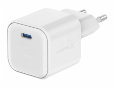 Swissten síťový adaptér gan 1x usb-c 35w power delivery bílý