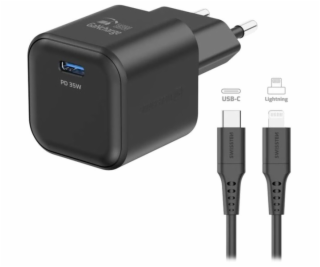 Swissten síťový adaptér gan 1x usb-c 35w power delivery č...