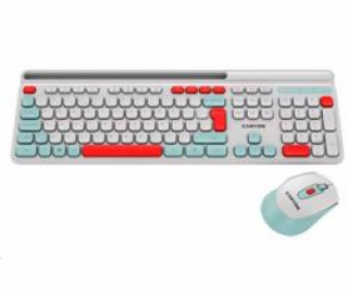 CANYON HSET-W5 bezdrátový SET CS klávesnice + optická myš...