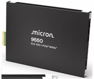 Micron eSSD 9550 MAX 6400GB NVMe™ E3.S (7.5mm)) [Single P...