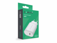 Aligator síťová nabíječka A-MAX PD 20W USB-C bílá