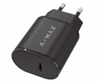 Aligator síťová nabíječka A-MAX PD 20W USB-C černá