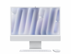Apple iMac 24  M4 chip 8core CPU/8core GPU,16GB,256GB SSD,Silver