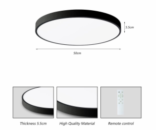 IMMAX NEO LITE SEMPLICI SMART stropní svítidlo 50cm 48W 3...