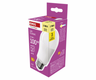 EMOS LED CLS A60 13W(100W) 1521lm E27 WW