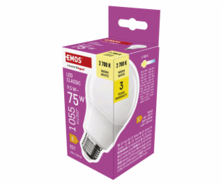 EMOS LED CLS A60 9,5W(75W) 1055lm E27 WW