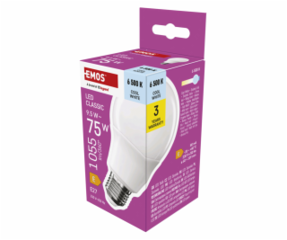 EMOS LED CLS A60 9,5W(75W) 1055lm E27 CW