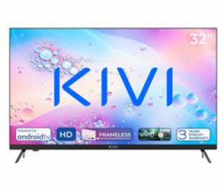 KIVI - 32 , HD, AndroidTV 11, Černá, 1366x768, 60 Hz, rep...