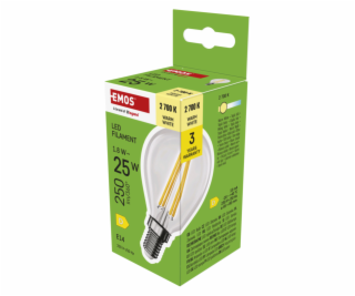 EMOS LED FLM MINI GL 1,8W(25W) 250lm E14 WW