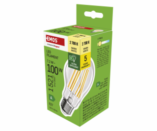 EMOS LED FLM A60 7,2W(100W) 1521lm E27 WW A CLASS