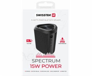 Swissten Bluetooth reproduktor spectrum 15 W černý
