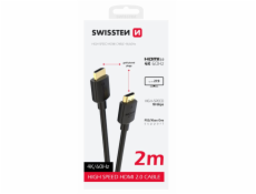 SWISSTEN KABEL HDMI NA HDMI 4K 60Hz 2,0 M PVC