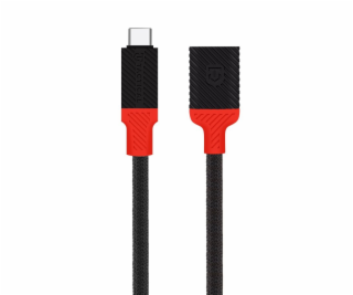 Tactical Pin4Fun Adapter USB-C/Lightning 0,1m Black/Red