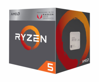 AMD Ryzen 5 3400G - 3.7 GHz - 4 jádra - 8 vláken - 4 MB v...