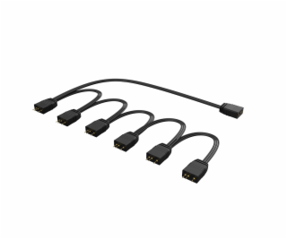 AKASA - 1 na 6 adresovatelný RGB splitter