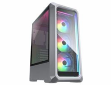 COUGAR PC skříň ARCHON 2 RGB White Mid Tower TG Front Panel 3 x ARGB Fans 3mm TG Left Panel