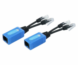 XtendLan POE extender, 2x PoE po jednom UTP kabelu, 100Mb