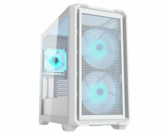 COUGAR PC skříň MX600 White Mini Tower Mesh Front Panel 2...