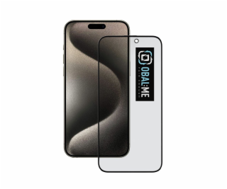 OBAL:ME Privacy 5D Tvrzené Sklo pro Apple iPhone 15 Pro M...