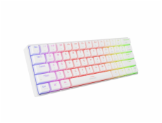 Genesis herní klávesnice THOR 660 G2/Bezdrátová USB + Bluetooth/US layout/Bílá