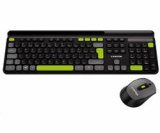 CANYON HSET-W5 bezdrátový SET CS klávesnice + optická myš...