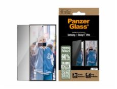 PanzerGlass Privacy - Ochrana obrazovky pro mobilní telefon - ultra široký tvar - sklo - s bezpečnostním filtrem - pro Samsung Galaxy S25 Ultra