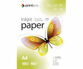 COLORWAY fotopapír/ matte 190g/m2, A4/ 100 kusů