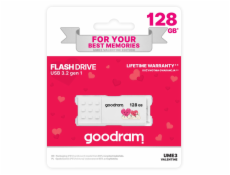 Goodram UME3 Valentine USB paměť 128 GB USB Typ-A 3.2 Gen 1 (UME3-1280W0R11-V) Bílá