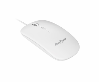 Myš drátová REBEL WDM210 White